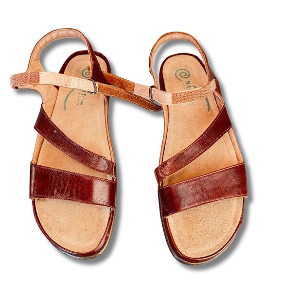 Naot Etera Sandals Women’s EU 40 US 9 Brown Leather Comfort Slingback - Picture 8 of 12